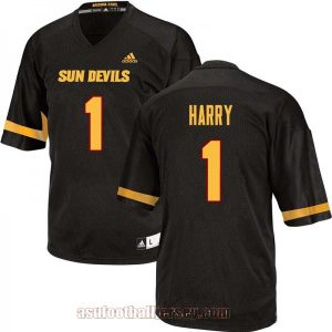 sales Men's Arizona State Sun Devils N'Keal Harry #1 Black Football Jerseys 989074-796