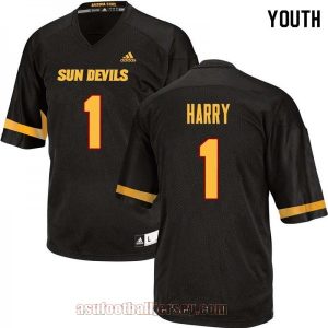 up to 50% Youth Arizona State Sun Devils N'Keal Harry #1 Official Black Jersey 536112-133